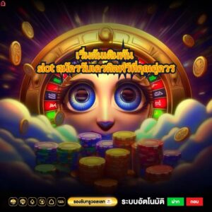 เริ่มต้นเดิมพันslot สมัครรับเครดิตฟรีที่คุณคู่ควร